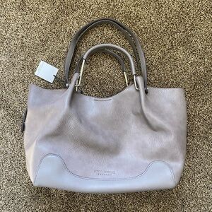 NWT Sondra Roberts Taupe Tote Bag
